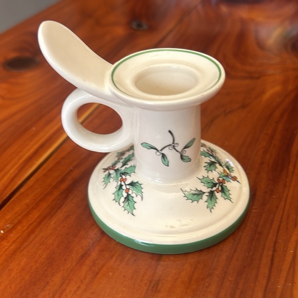 Spode Christmas Votive Cup and Candle Holder - Picture 3 of 11